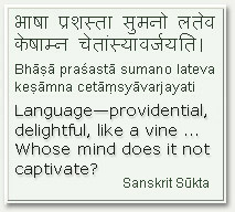 Sanskrit Saying