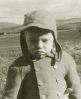 Portait of Sandy Fleming as a child
