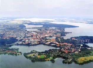 Arial view of Schwerin