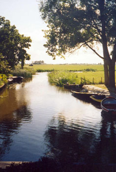Landscape in Fryslân